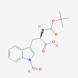 molecular formula C17H20N2O5 B557143 Boc-D-Trp(For)-OH CAS No. 64905-10-8