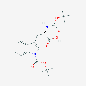 molecular formula C21H28N2O6 B557145 Boc-Trp(Boc)-OH CAS No. 144599-95-1