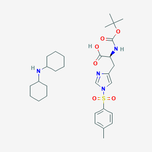 molecular formula C30H46N4O6S B557147 Boc-His(Tos)-OH.DCHA CAS No. 65057-34-3