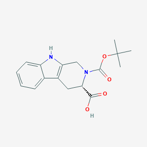 molecular formula C17H20N2O4 B557160 Boc-L-1,2,3,4-Tetrahydronorharman-3-carboxylic acid CAS No. 66863-43-2