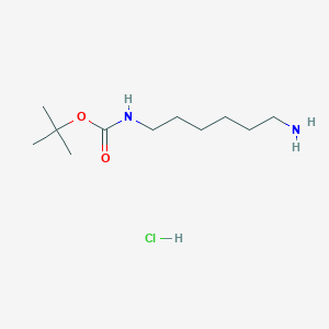molecular formula C11H25ClN2O2 B557205 N-Boc-1,6-hexanediamine hydrochloride CAS No. 65915-94-8