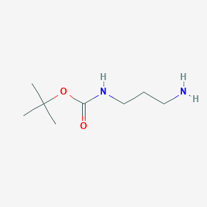 molecular formula C8H18N2O2 B557208 N-Boc-1,3-丙二胺 CAS No. 75178-96-0