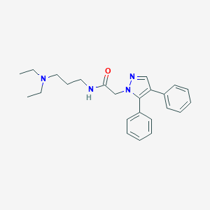molecular formula C24H30N4O B055722 Ipazilide CAS No. 115436-73-2