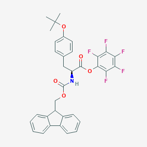 molecular formula C34H28F5NO5 B557243 Fmoc-Tyr(tBu)-OPfp CAS No. 86060-93-7