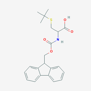 molecular formula C22H25NO4S B557262 Fmoc-Cys(tBu)-OH CAS No. 67436-13-9