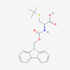 molecular formula C22H25NO4S B557263 Fmoc-D-cys(tbu)-OH CAS No. 131766-22-8