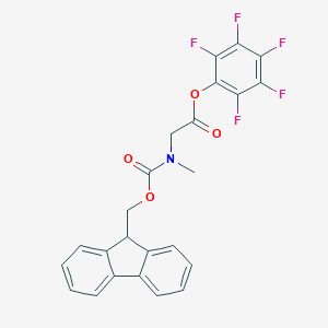 molecular formula C24H16F5NO4 B557275 Fmoc-Sar-OPfp CAS No. 159631-29-5