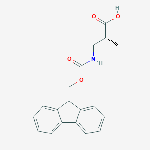 (R)-3-((((9H-fluoren-9-yl)methoxy)carbonyl)amino)-2-methylpropanoic acid