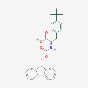 B557282 (S)-2-((((9H-Fluoren-9-yl)methoxy)carbonyl)amino)-3-(4-(tert-butyl)phenyl)propanoic acid CAS No. 213383-02-9