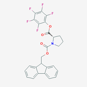 molecular formula C26H18F5NO4 B557285 Fmoc-Pro-OPfp CAS No. 86060-90-4