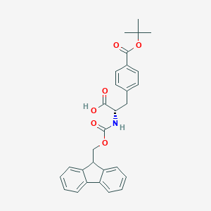 molecular formula C29H29NO6 B557294 Fmoc-p-carboxy-phe(OtBu)-OH CAS No. 183070-44-2