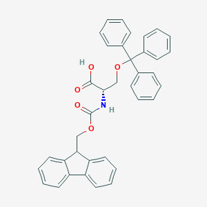 molecular formula C37H31NO5 B557296 Fmoc-Ser(Trt)-OH CAS No. 111061-56-4