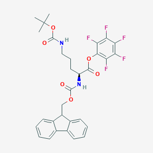 molecular formula C31H29F5N2O6 B557312 Fmoc-Orn(Boc)-OPfp CAS No. 123180-69-8
