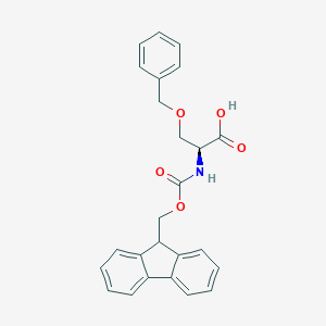 molecular formula C25H23NO5 B557317 Fmoc-O-benzyl-L-serine CAS No. 83792-48-7
