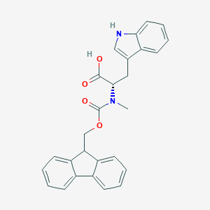 molecular formula C27H24N2O4 B557326 Fmoc-Nα-甲基-L-色氨酸 CAS No. 112913-63-0