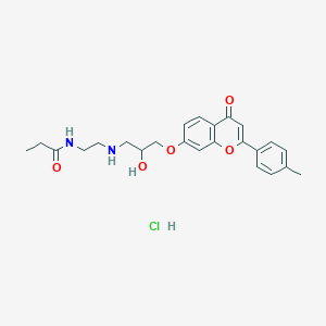 molecular formula C24H29ClN2O5 B055733 Sipi 644 CAS No. 114460-32-1