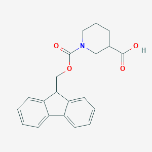 molecular formula C21H21NO4 B557335 Fmoc-3-carboxypiperidine CAS No. 158922-07-7