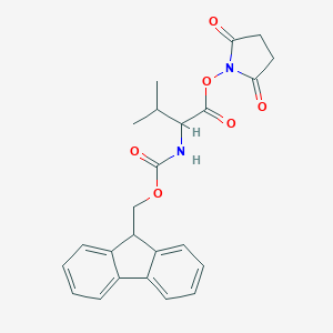 molecular formula C24H24N2O6 B557352 Fmoc-val-osu CAS No. 130878-68-1
