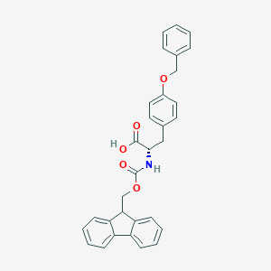 molecular formula C31H27NO5 B557360 N-Fmoc-O-benzyl-L-tyrosine CAS No. 71989-40-7