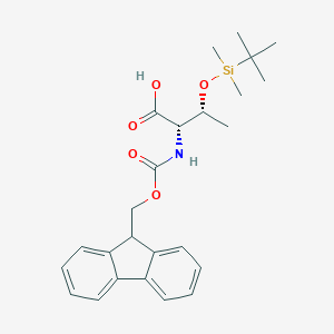 molecular formula C25H33NO5Si B557370 Fmoc-Thr(TBDMS)-OH CAS No. 146346-82-9