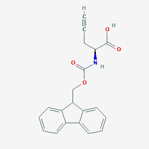 molecular formula C20H17NO4 B557379 Fmoc-L-Propargylglycine CAS No. 198561-07-8