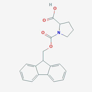 molecular formula C20H19NO4 B557381 Fmoc-Pro-OH CAS No. 71989-31-6