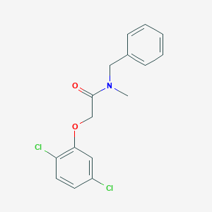 molecular formula C16H15Cl2NO2 B5573823 N-benzyl-2-(2,5-dichlorophenoxy)-N-methylacetamide 