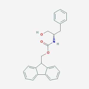 molecular formula C24H23NO3 B557389 Fmoc-Phenylalaninol CAS No. 129397-83-7