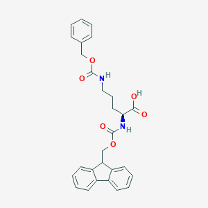molecular formula C28H28N2O6 B557397 Fmoc-orn(Z)-OH CAS No. 138775-07-2
