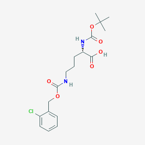 molecular formula C18H25ClN2O6 B557403 Boc-Orn(2-Cl-Z)-OH CAS No. 118554-00-0