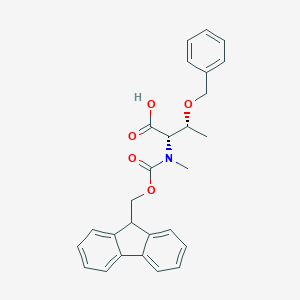 molecular formula C27H27NO5 B557412 Fmoc-N-Me-Thr(Bzl)-OH CAS No. 198561-81-8