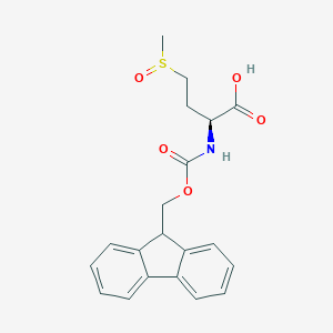 molecular formula C20H21NO5S B557413 Fmoc-Met(O)-OH CAS No. 76265-70-8