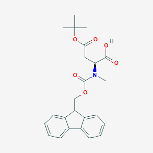 molecular formula C24H27NO6 B557422 Fmoc-N-Me-Asp(OtBu)-OH CAS No. 152548-66-8