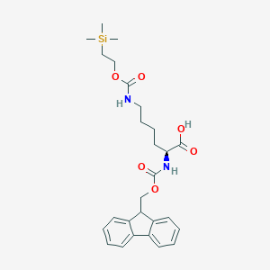 molecular formula C27H36N2O6Si B557427 Fmoc-L-Lys(Teoc)-OH CAS No. 122903-68-8