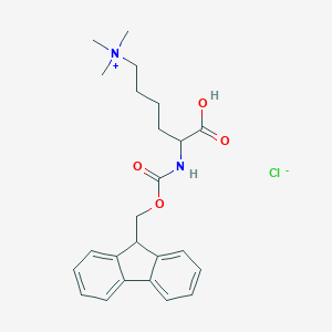 molecular formula C24H31ClN2O4 B557432 Fmoc-Lys(Me)3-OH chloride CAS No. 201004-29-7
