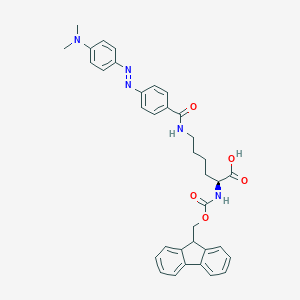 molecular formula C36H37N5O5 B557437 Fmoc-Lys(Dabcyl)-OH CAS No. 146998-27-8