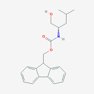 molecular formula C21H25NO3 B557444 Fmoc-L-leucinol CAS No. 139551-83-0