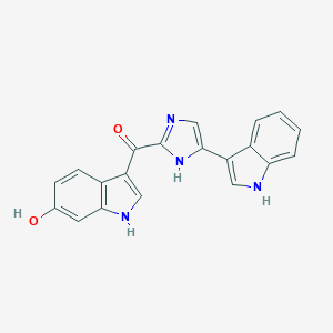 molecular formula C20H14N4O2 B055745 Topsentin CAS No. 112515-43-2