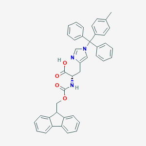 molecular formula C41H35N3O4 B557458 Fmoc-His(Mtt)-OH CAS No. 133367-34-7