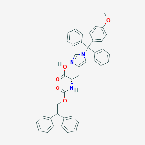 molecular formula C41H35N3O5 B557459 Fmoc-his(mmt)-oh CAS No. 133367-33-6