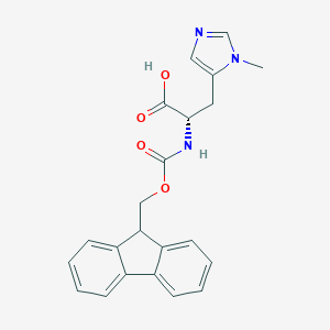 molecular formula C22H21N3O4 B557462 Fmoc-His(3-Me)-OH CAS No. 252049-16-4