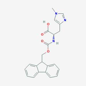 molecular formula C22H21N3O4 B557463 Fmoc-1-methyl-L-histidine CAS No. 202920-22-7