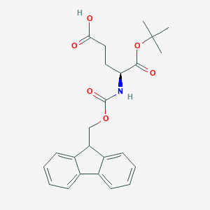 molecular formula C24H27NO6 B557470 Fmoc-Glu-OtBu CAS No. 84793-07-7