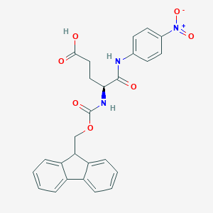 molecular formula C26H23N3O7 B557472 Fmoc-L-Glu-pNA CAS No. 185547-51-7