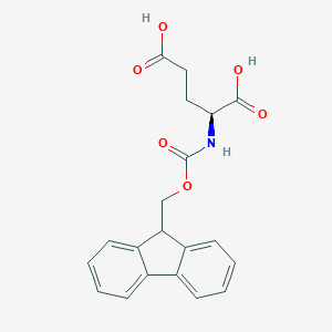 molecular formula C20H19NO6 B557473 Fmoc-Glu-OH CAS No. 121343-82-6