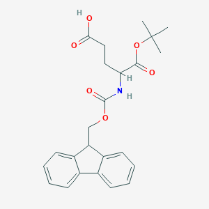 molecular formula C24H27NO6*H2O B557476 Fmoc-Glu(OtBu)-OH CAS No. 71989-18-9