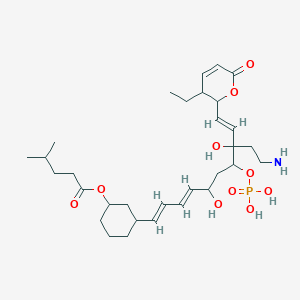 molecular formula C31H50NO10P B055749 Phoslactomycin D CAS No. 122856-28-4