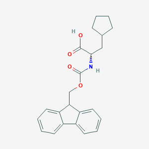 molecular formula C23H25NO4 B557504 Fmoc-Cpa-OH CAS No. 371770-32-0