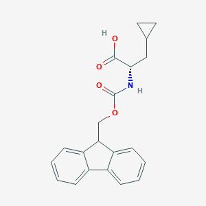 molecular formula C21H21NO4 B557507 Fmoc-L-Cyclopropylalanine CAS No. 214750-76-2