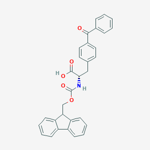 molecular formula C31H25NO5 B557510 (S)-2-((((9H-Fluoren-9-yl)methoxy)carbonyl)amino)-3-(4-benzoylphenyl)propanoic acid CAS No. 117666-96-3